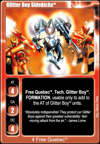 Glitter Boy Sidekicks